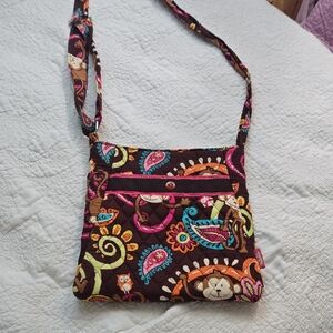 Colorful Quilted Crossbody Bag